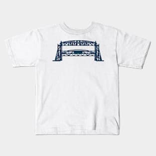 Duluth Bridge Art Kids T-Shirt